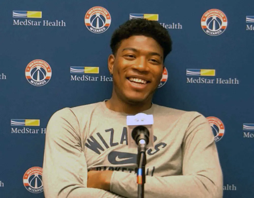 【画像・写真】ウィザーズ八村がエール　ミスティックスと契約の町田に「いいチームを選んだと思う」