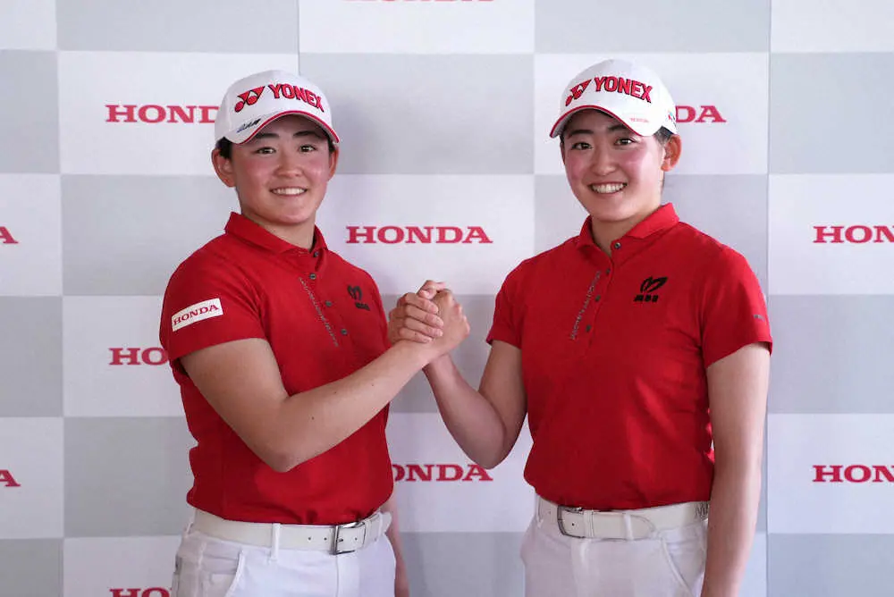 【画像・写真】女子ゴルフ岩井姉妹はHondaと所属契約