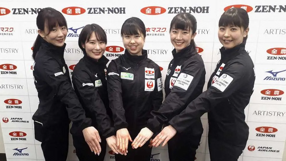 【画像・写真】中部電力・北沢　カーリング女子世界選手権へ気合「メダル獲得目指す」