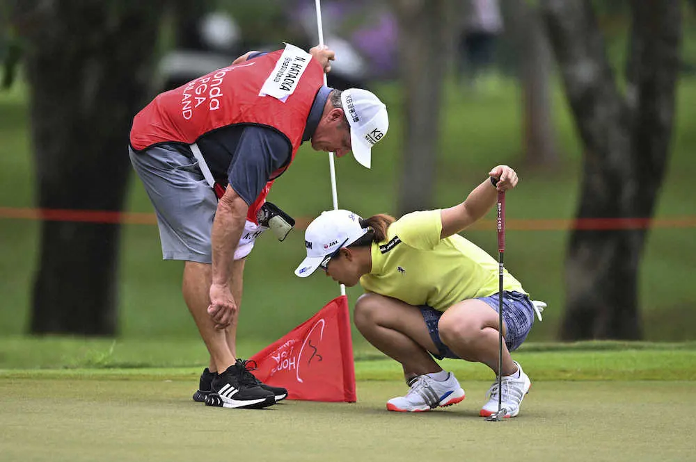 【画像・写真】畑岡奈紗は伸ばし切れず3打差4位に後退「あまり伸ばせなかったのは残念」ホンダLPGA第3日