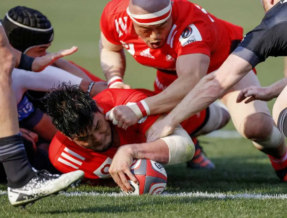 【画像・写真】強い神戸が帰ってきた！猛攻8トライで今季最多56点　自信につながる4戦ぶり勝利