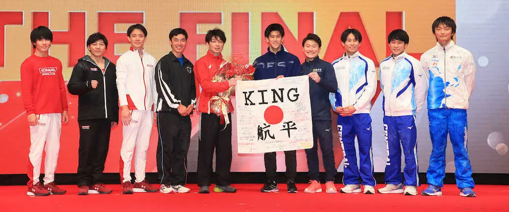 【画像・写真】「選手」内村と最後の時間…リオ、東京五輪の戦友たちが集結　橋本大輝「楽しい一日が過ごせた」