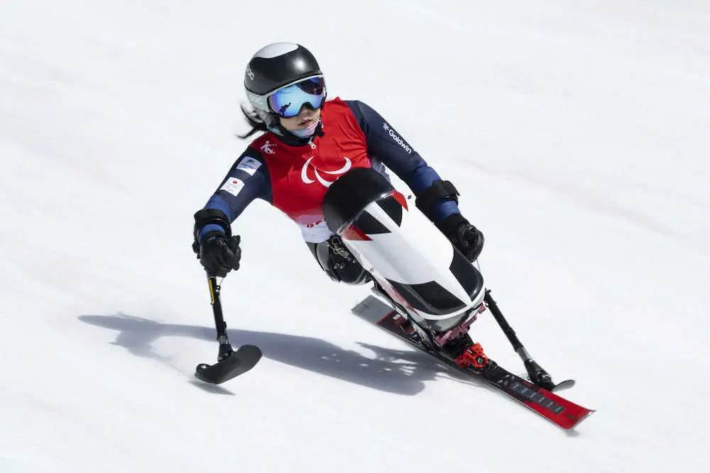 【画像・写真】“冬の女王”村岡桃佳「あっという間の10日間」　北京パラリンピック閉会式