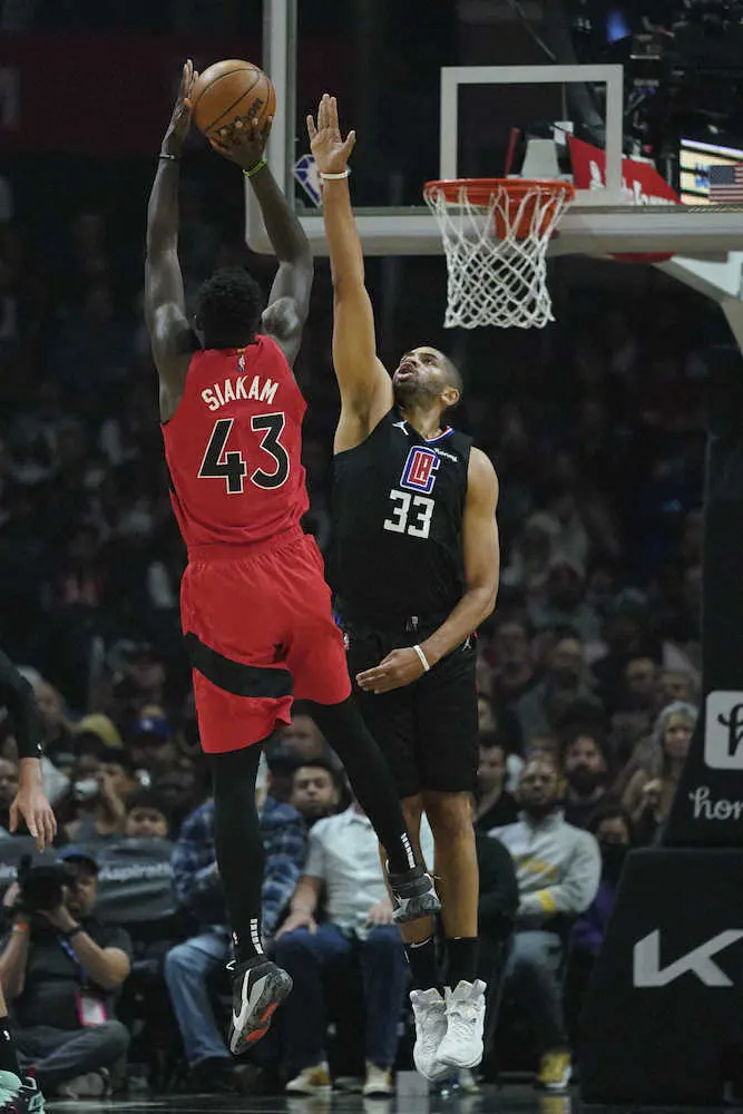 【画像・写真】ラプターズ5連勝　渡辺は出場機会なし　レイカーズのジェームズは18季ぶりの借金11