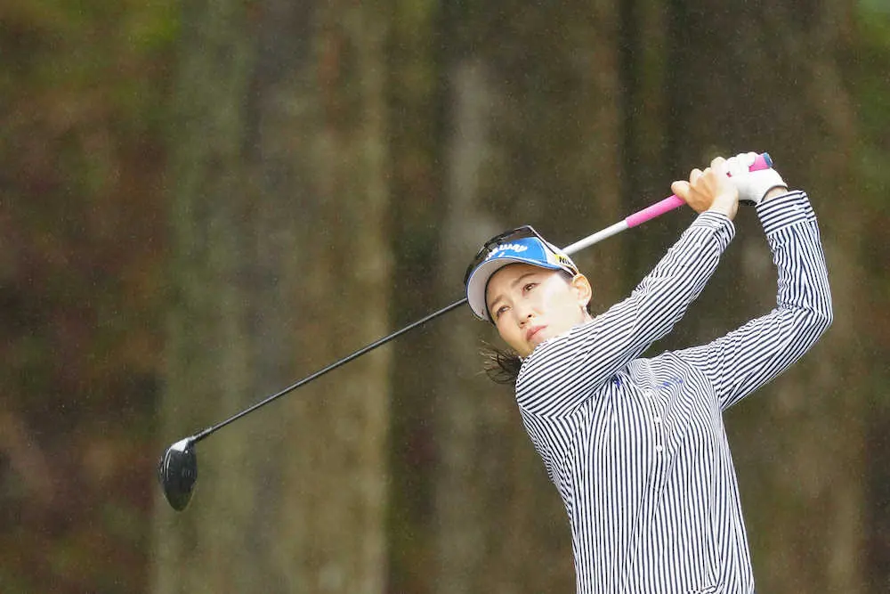 【画像・写真】上田桃子が単独首位　吉田優利と西村優菜が2位　女子ゴルフ第1ラウンド終了