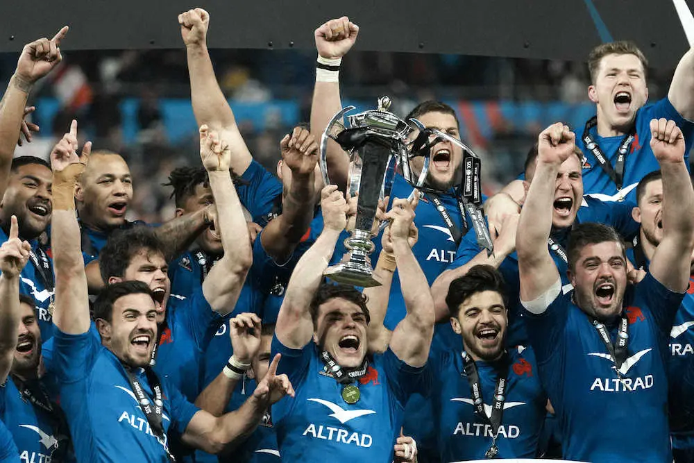 【画像・写真】フランス　欧州6カ国対抗12年ぶり10度目のグランドスラム達成