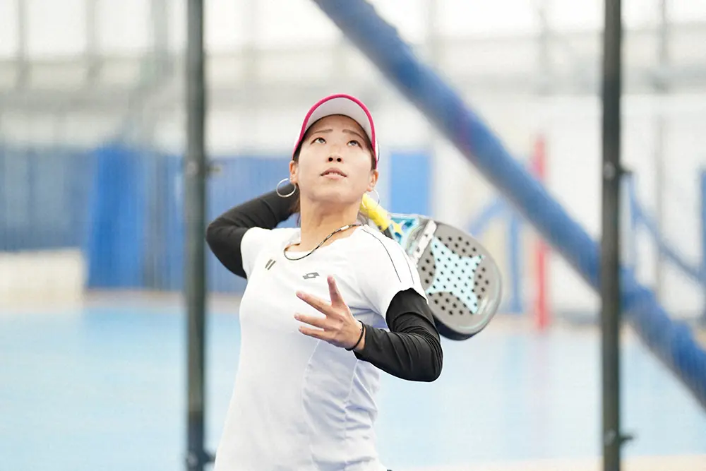 【画像・写真】山田梨央選手（日本パデル協会提供）