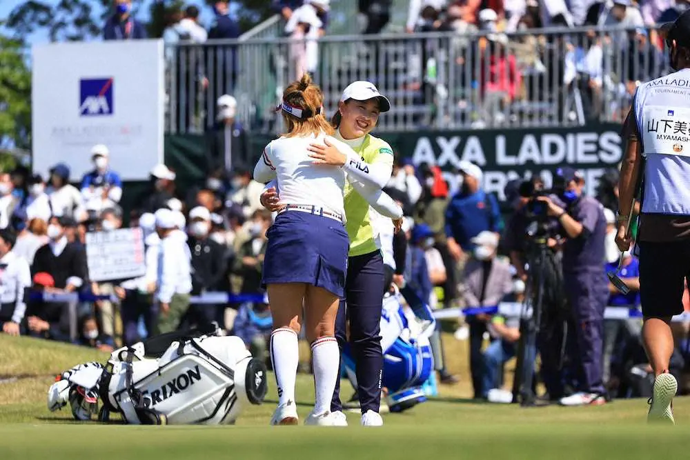 【画像・写真】西郷真央が逆転で今季2勝目　女子ゴルフ　アクサ・レディース