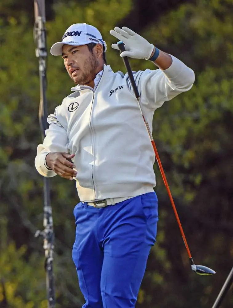 【画像・写真】松山　首痛で途中棄権　連覇狙う7日開幕マスターズに暗雲