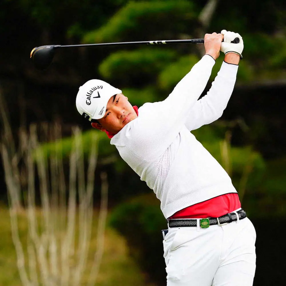 【画像・写真】河本力　奨学金「一括返済を狙います」5バーディー10位浮上