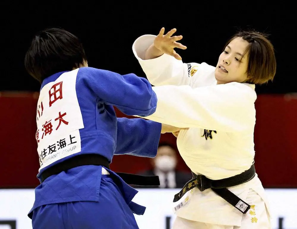 【画像・写真】阿部詩　女子52キロ級準決勝途中棄権も代表入り、昨年両肩の手術受けていた