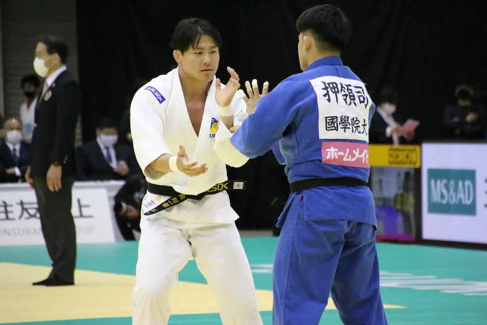 【画像・写真】五輪代表の向翔一郎が初戦敗退「あれは事故です」柔道全日本選抜体重別選手権