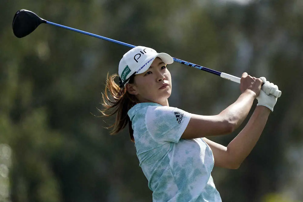 【画像・写真】渋野日向子は77と崩れて21位に後退　米女子ゴルフ