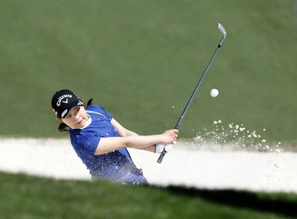 【画像・写真】吉田鈴　涙の20位「自分のプレーができなかった」　米国のデービスが優勝　オーガスタ女子アマ