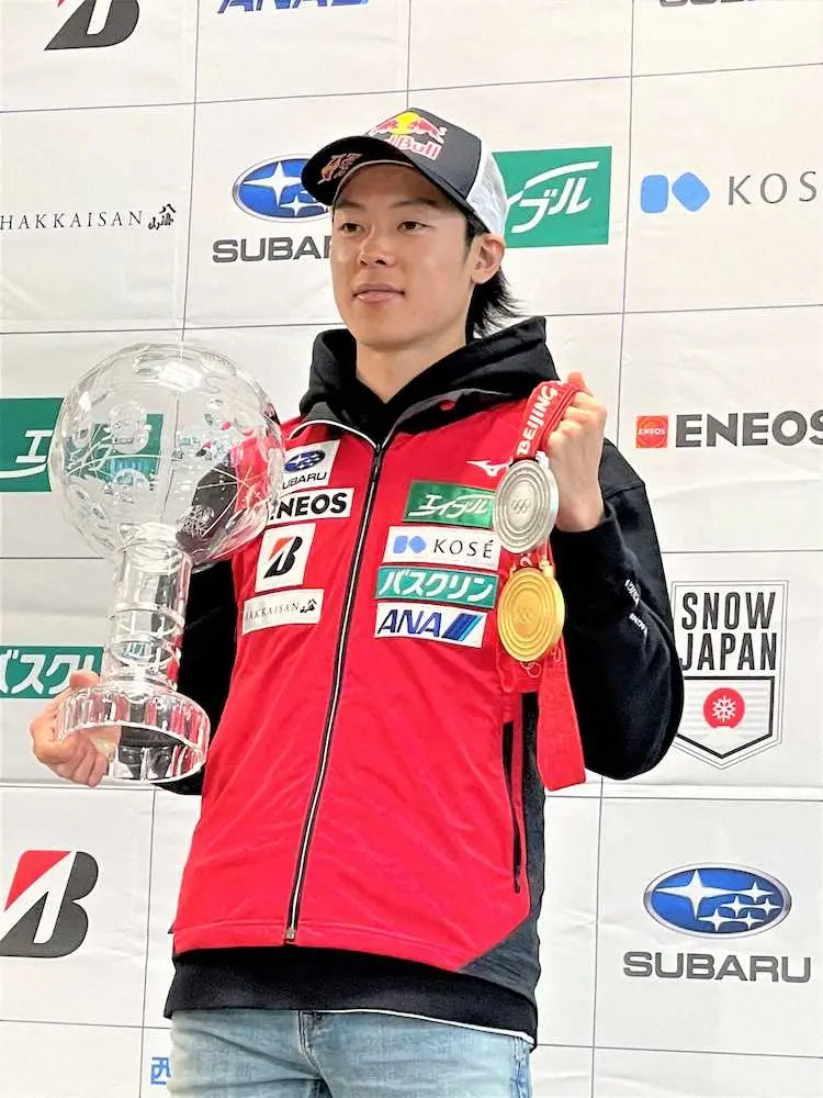 【画像・写真】小林陵侑が今季を総括「ほぼ100点じゃないかな」　長期遠征終えたオフは「ゴルフを楽しみに」