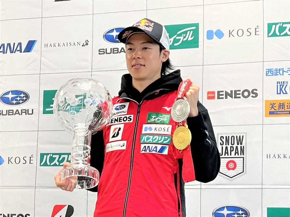 【画像・写真】小林陵侑、来季はフライングヒル世界最長を「狙っていきたい」　W杯札幌大会で「まず1勝を」