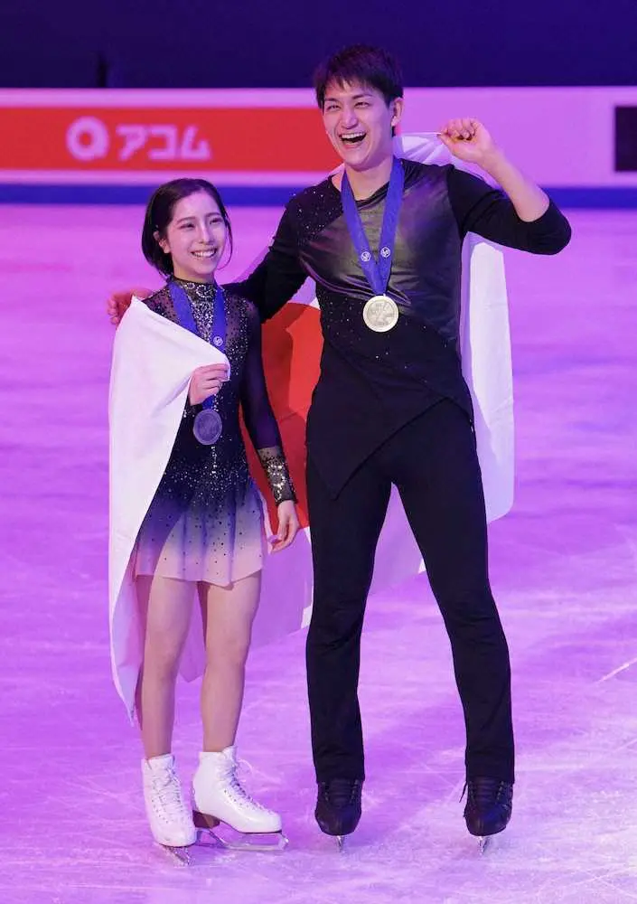【画像・写真】“りくりゅう”が10日J2仙台戦に来場、トークショー&始球式に注目