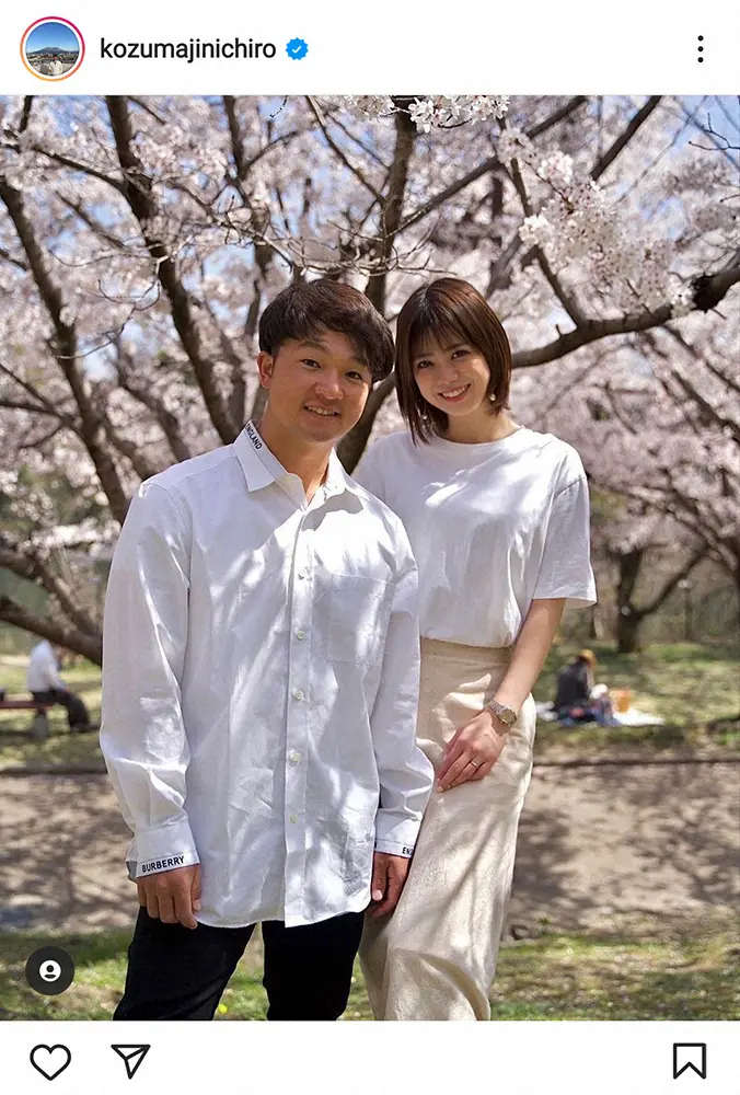 【画像・写真】男子ゴルフ国内初戦優勝の香妻陣一朗　モデル武井玲奈と結婚