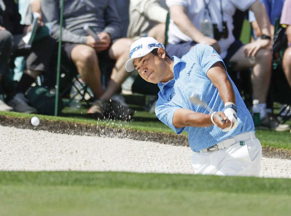 【画像・写真】松山　連覇へ5差19位発進、寄せワンで粘った「徐々に自信」実戦不足も王者の貫禄