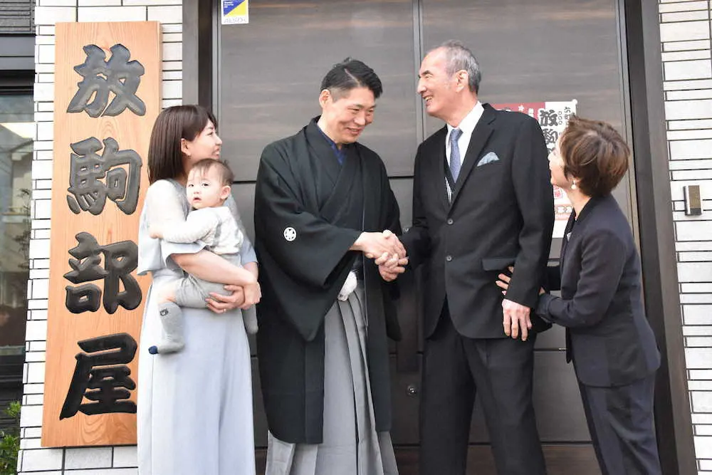 【画像・写真】大相撲　放駒部屋が足立区で部屋開き　先代・若嶋津から地域密着の姿勢受け継ぐ
