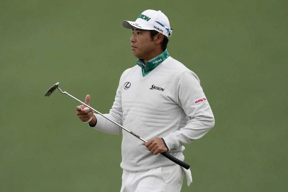 【画像・写真】松山英樹は前半で3つ落としイーブンパー11位に後退　マスターズ第3日