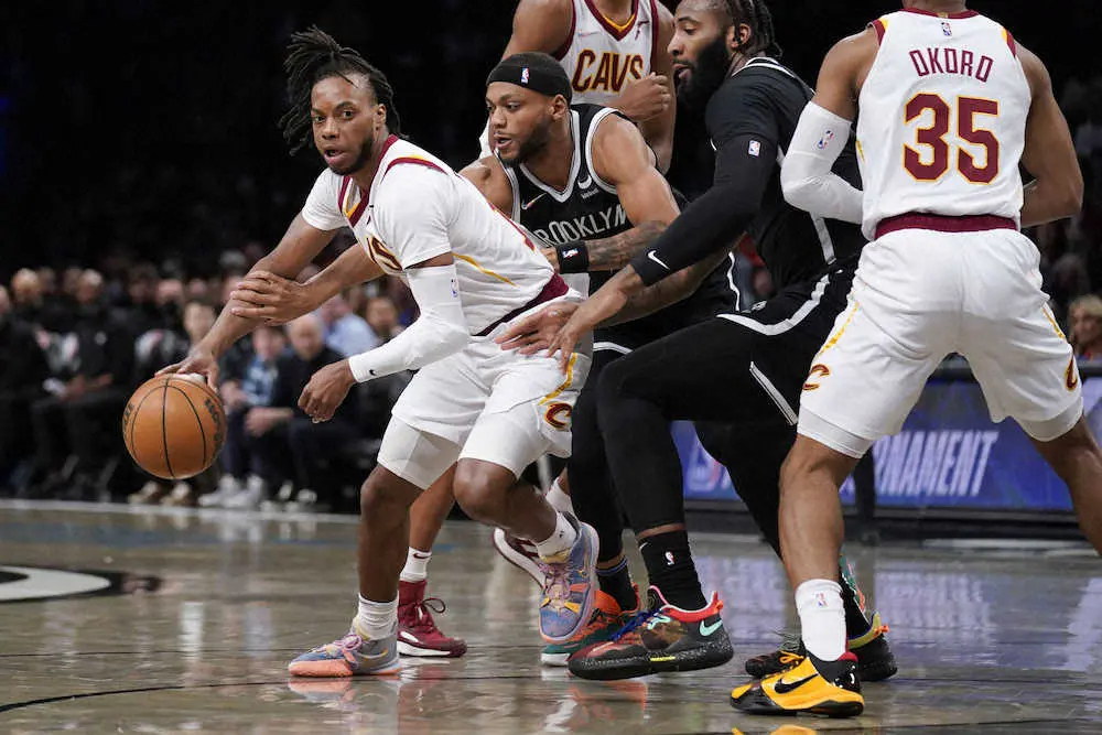 【画像・写真】東地区第7シードはネッツ　プレーインTでキャバリアーズに競り勝ってプレーオフへ