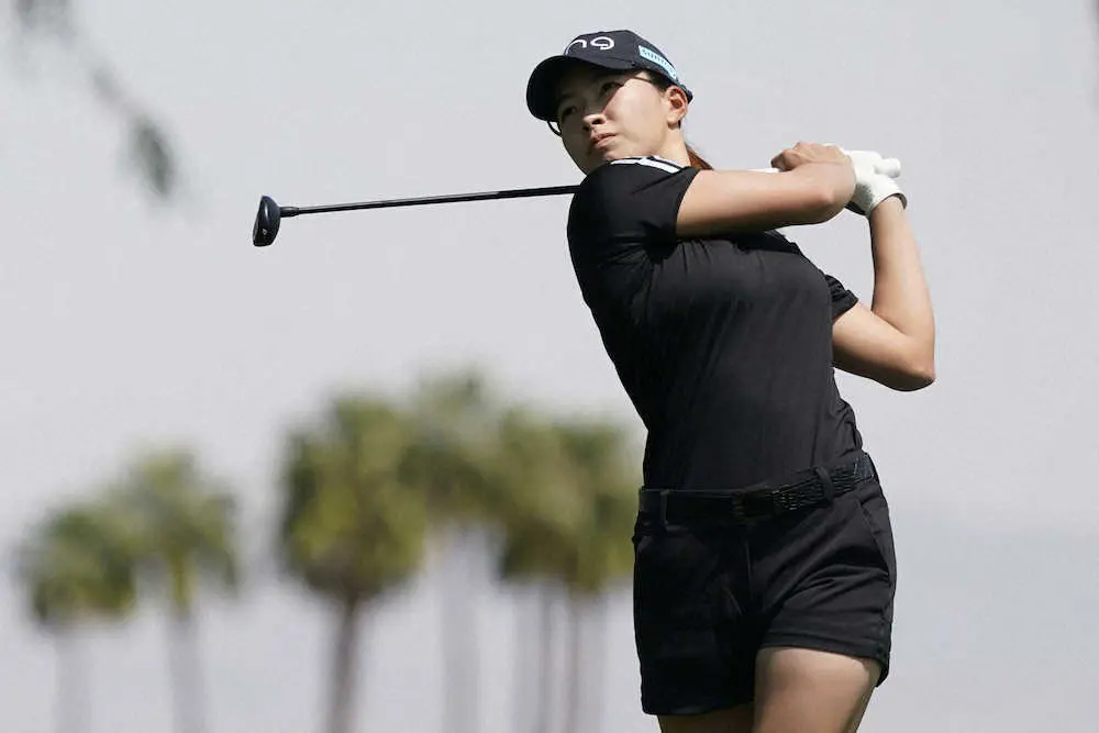 【画像・写真】渋野日向子は1アンダー71「アンダーで済んだのは良かった」米女子ゴルフ