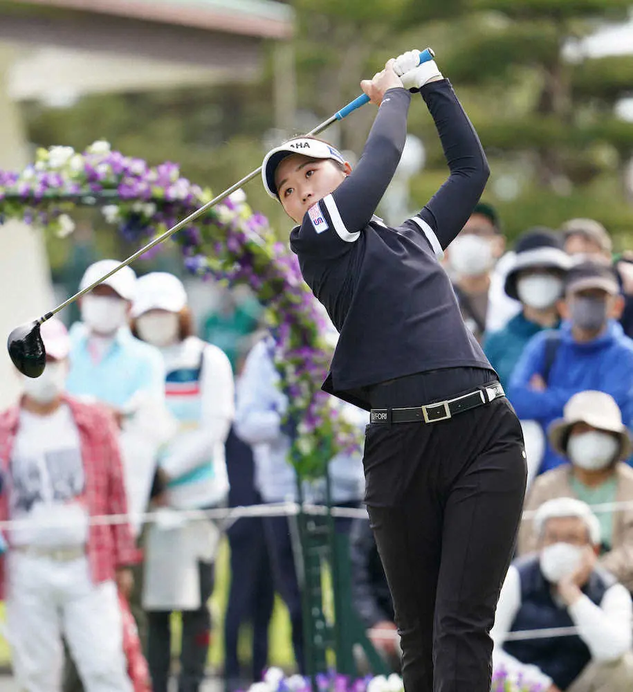 【画像・写真】23歳・植竹、3位発進　黄金世代10人目Vへ「60台で回れてホッとしている」