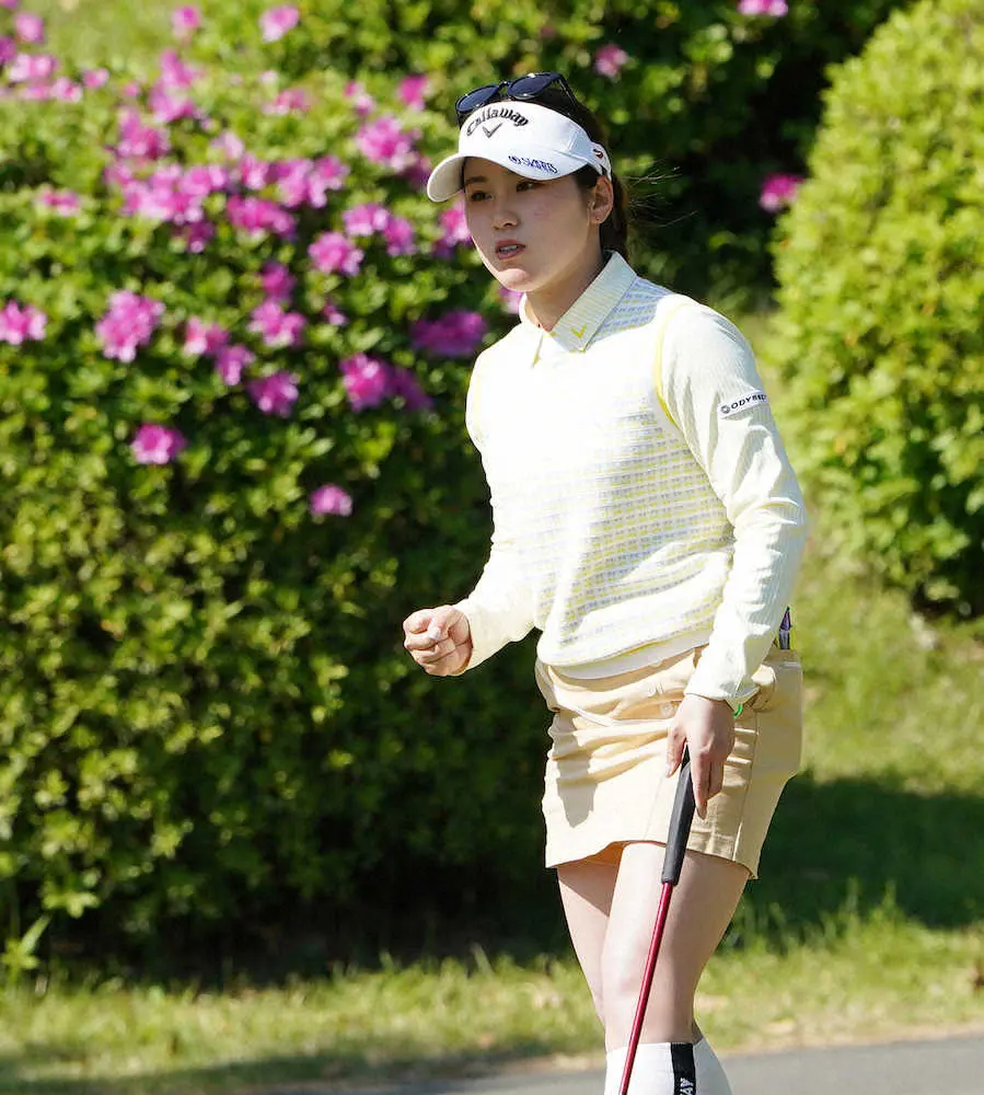 【画像・写真】今季初Vへ、西村優菜が単独首位に浮上！「最終日も苦しい時間は来る。耐えて気楽にプレーしたい」