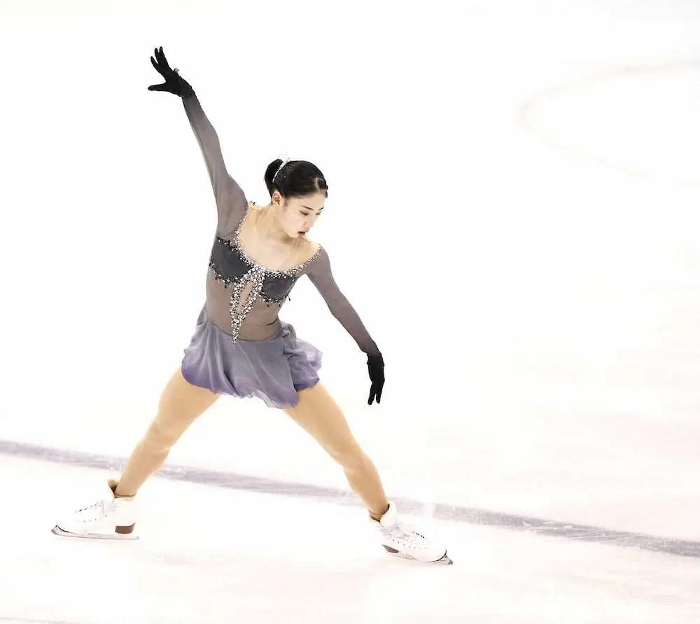 【画像・写真】住吉りをんが60・92点をマーク　明大生として迎えた初戦　世界ジュニア女子SP