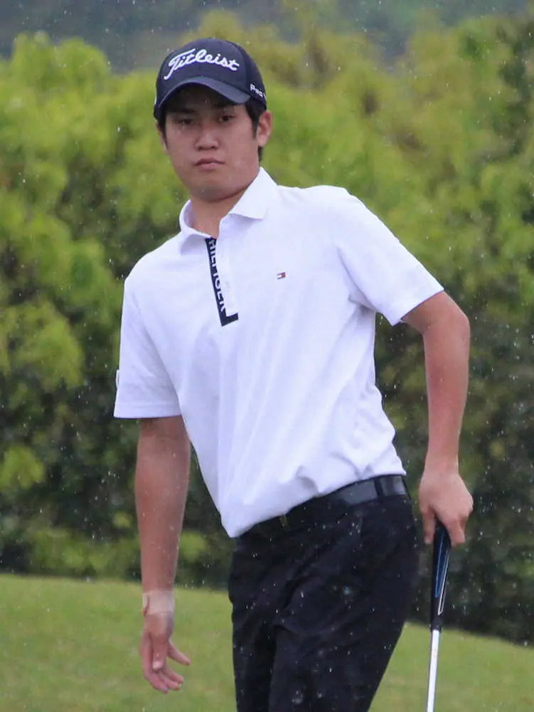 【画像・写真】19歳プロ・田中裕基がツアー初優勝に王手　「最終日も1打に集中して自分のゴルフを」