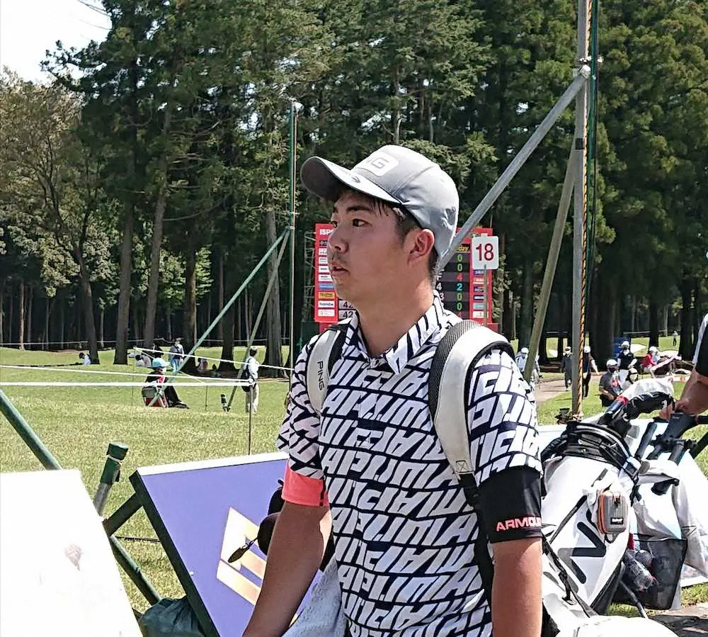 【画像・写真】無名の19歳レフティー、細野勇策が「62」で首位と2打差に浮上！「このチャンスをものにしたい」