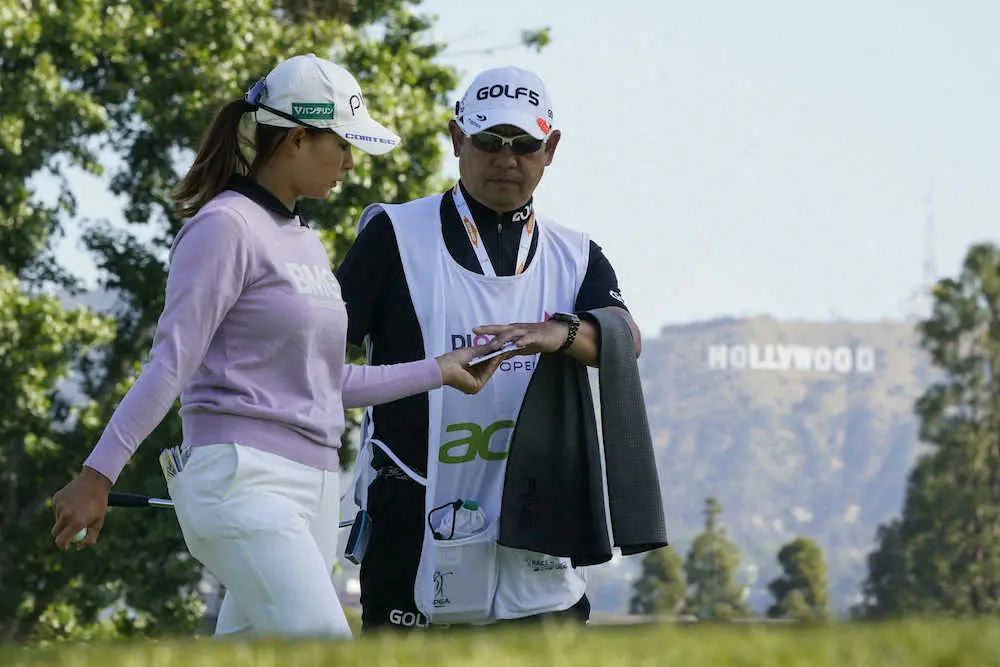 【画像・写真】渋野「何とか耐えた」　風の影響で距離感合わず71で30位