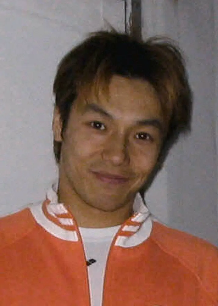 トランポリンの中田大輔（2004年撮影）