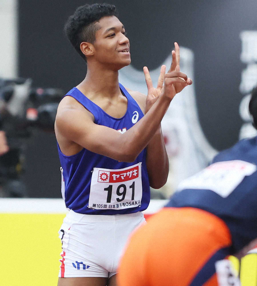 新星 村竹ラシッドが男子110メートルハードルを制す 勝ち切ることを意識 織田記念国際 スポニチ Sponichi Annex スポーツ