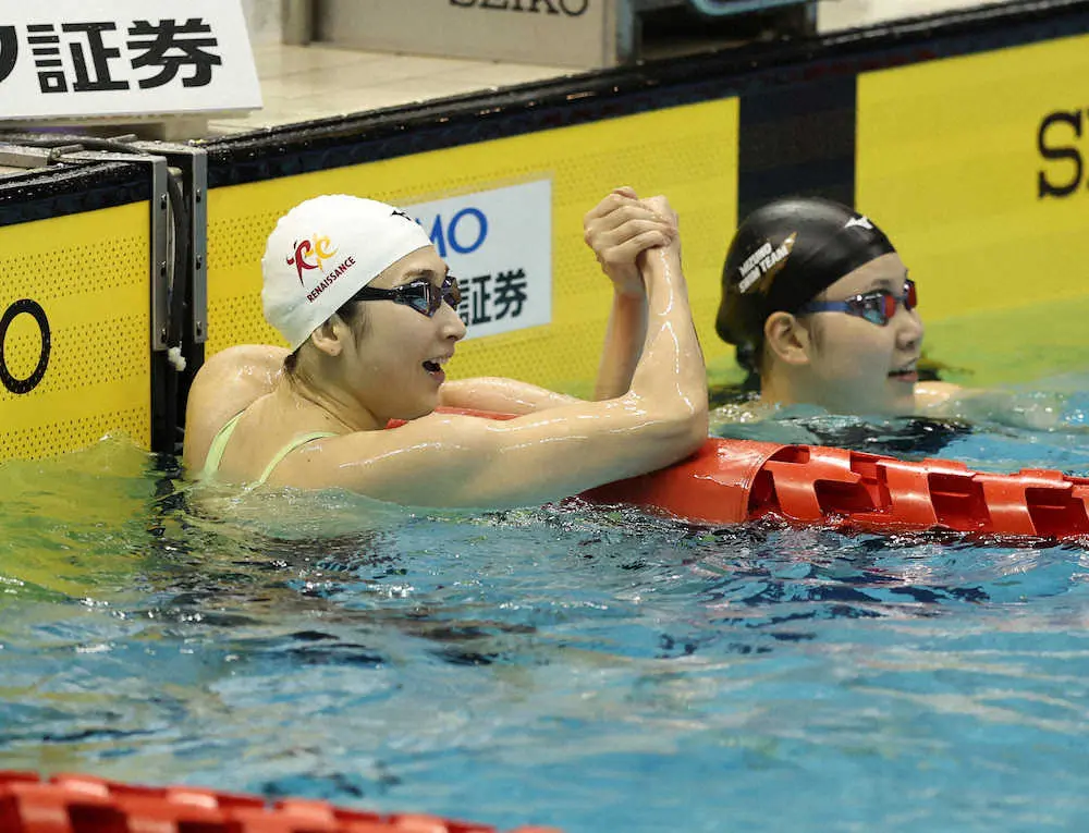【画像・写真】池江璃花子　100自由形制し2冠！「泣きそうだったけど自分を信じて」派遣標準突破でアジア大会代表内定