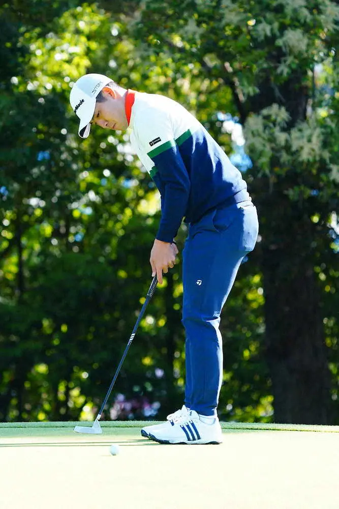 【画像・写真】アマチュア世界1位・中島啓太　第2ラウンドを終えて首位に4打差の暫定11位