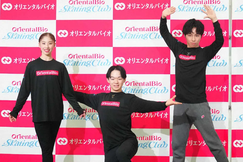 【画像・写真】鍵山優真「オールラウンダー目指す」オリエンタルバイオ・スケート部会見