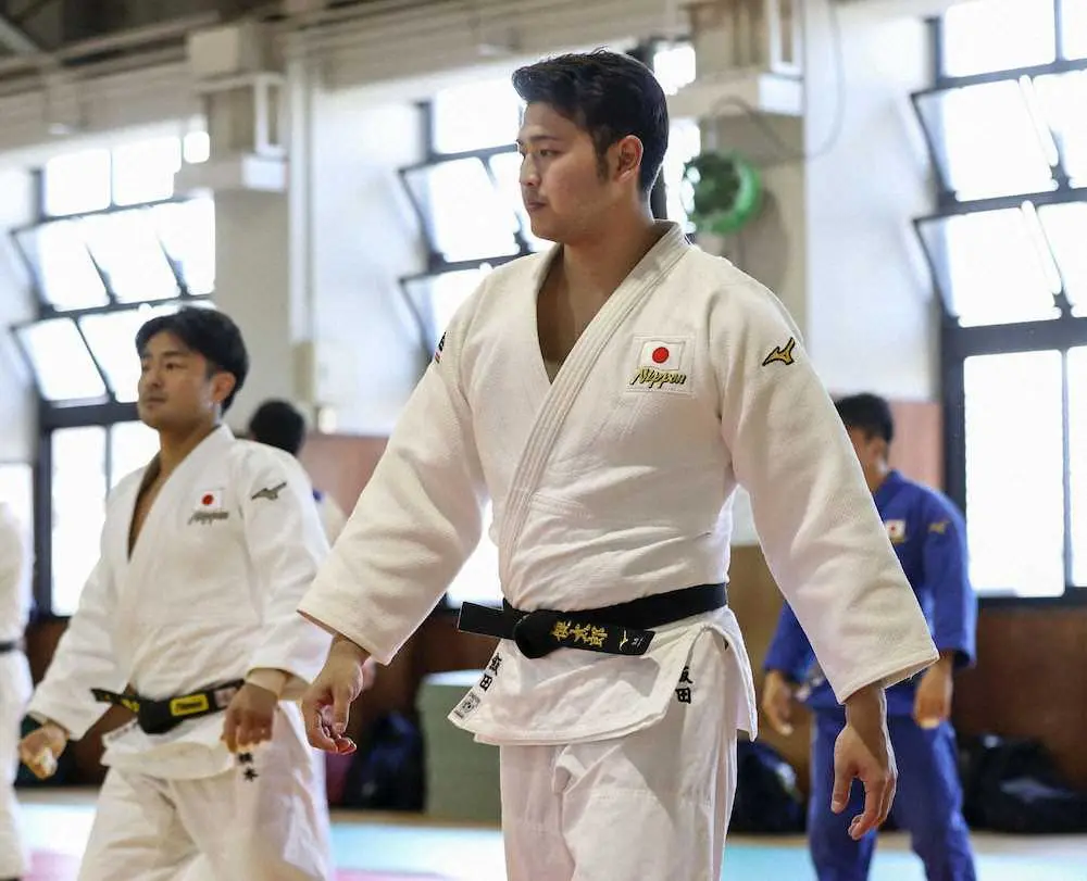 【画像・写真】柔道男子100キロ級日本代表・飯田　世界選手権へ「選ばれたチャンスを逃さない」
