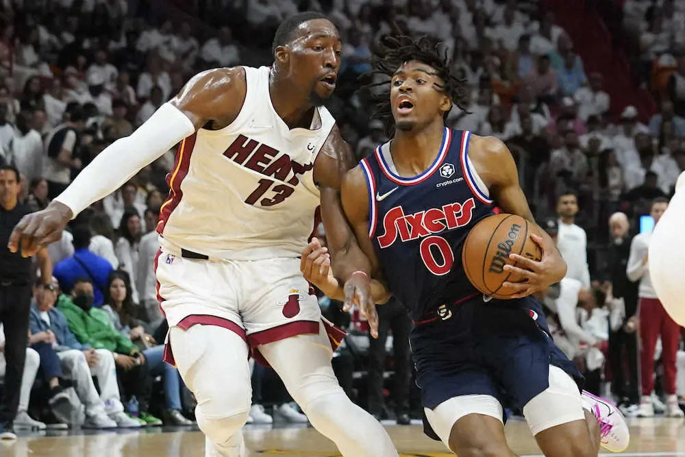 【画像・写真】ヒートがホームで2戦2勝　3P成功率は48・3％　76ersは今季初の“2ケタ点差”の連敗