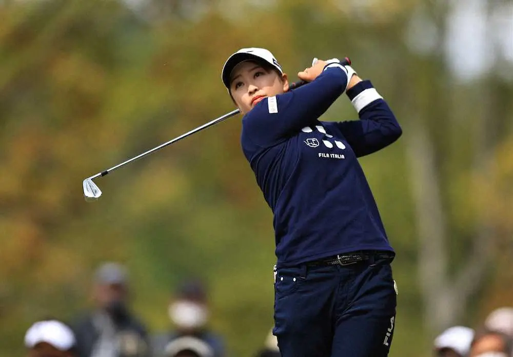 【画像・写真】今季7戦4勝の西郷真央は79で104位と出遅れ　ワールド・サロンパス・カップ