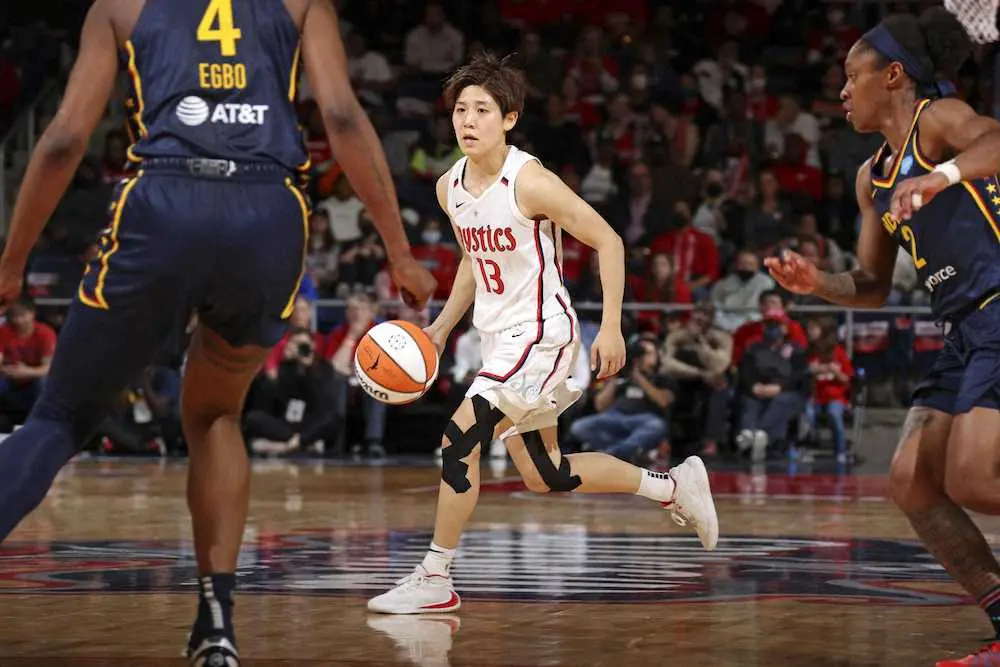 【画像・写真】町田瑠唯WNBAデビュー！途中出場で2点2アシスト2リバウンドの活躍　チームも開幕白星発進