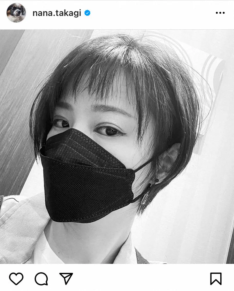 【画像・写真】高木菜那公式インスタグラム（＠nana.takagi）から