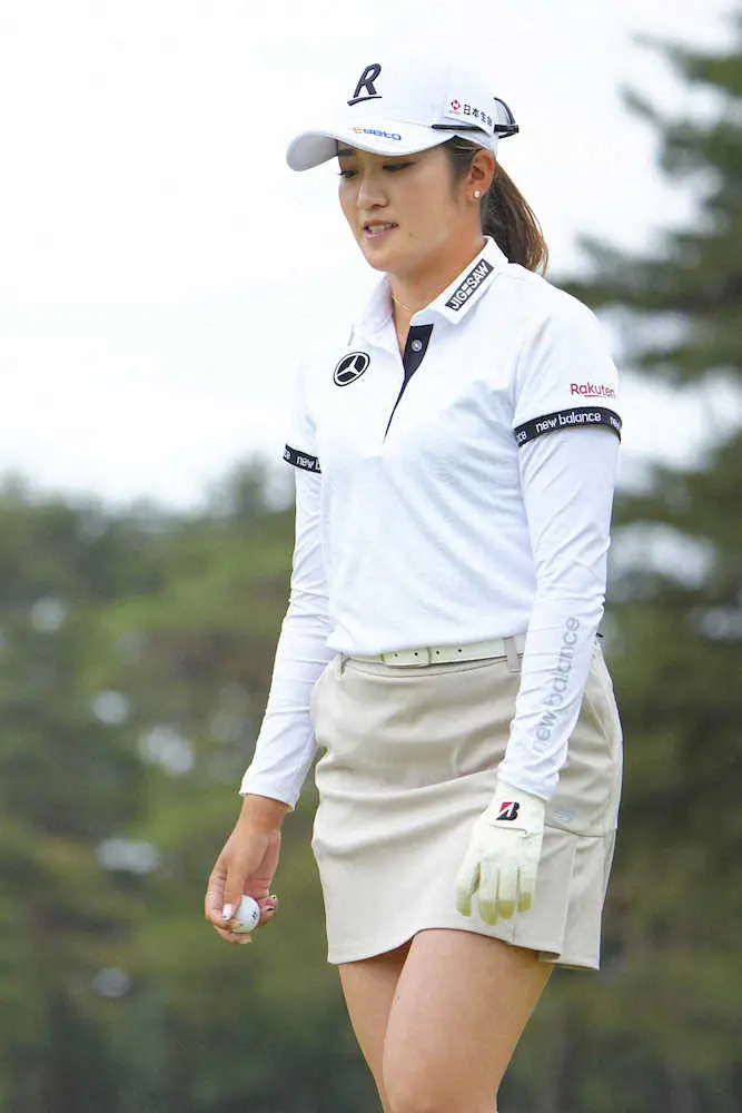 【画像・写真】萌寧　収穫3位、4日間アンダーパー並べ「体とゴルフがかみ合ってきている」