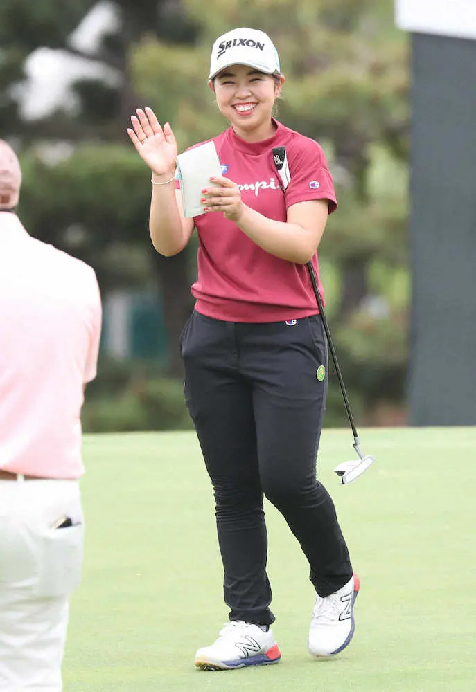 【画像・写真】山下　前週メジャー初制覇から今季2勝目へ「縦距離が大事」13日開幕ほけんの窓口L