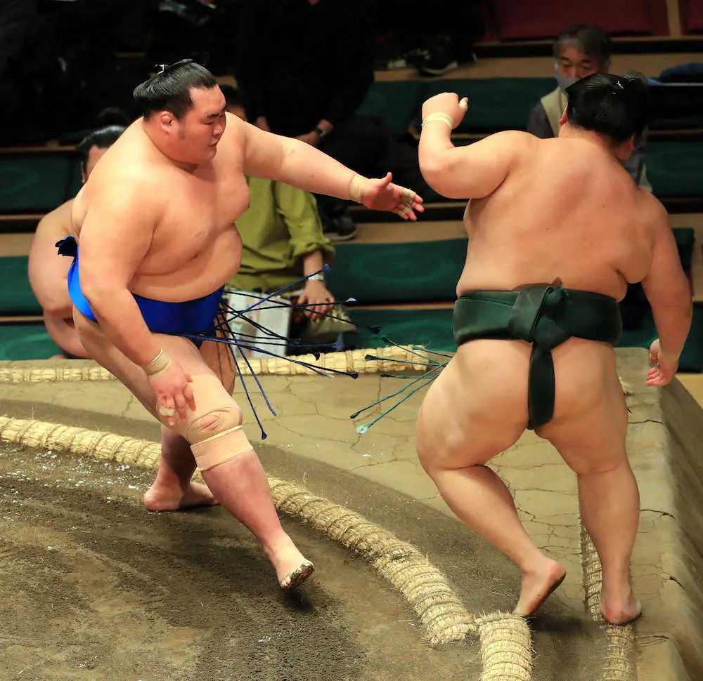 【画像・写真】栃丸6勝　十両V争い1差追走も平常心「一日一番」　前日の敗因を朝稽古で修正