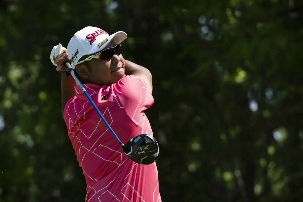 【画像・写真】松山英樹、痛恨ダボで18位後退　不運も重なり首位と7差…無言でコース去る