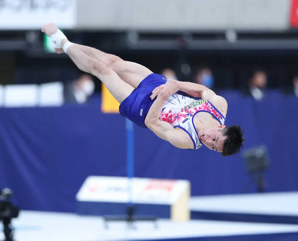 【画像・写真】日体大3年の新星！土井　内村、白井両氏の助言で成長　個人総合3位　世界初切符