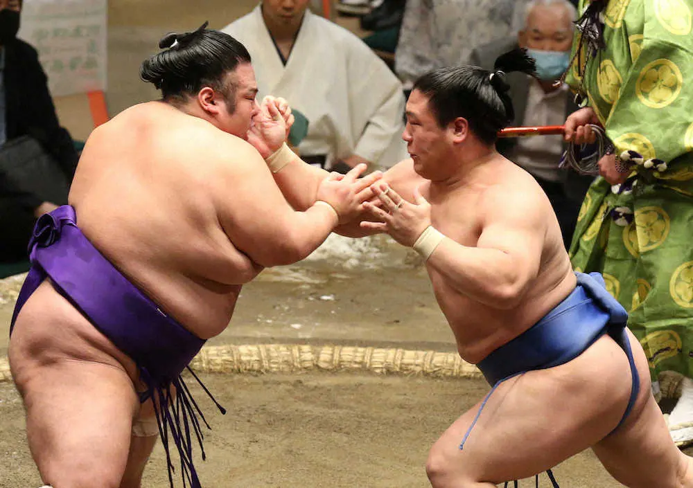 【画像・写真】若隆景・2場所連続の貴景勝撃破!　「一日一番自分の相撲を」　2桁勝って大関昇進への足固めだ