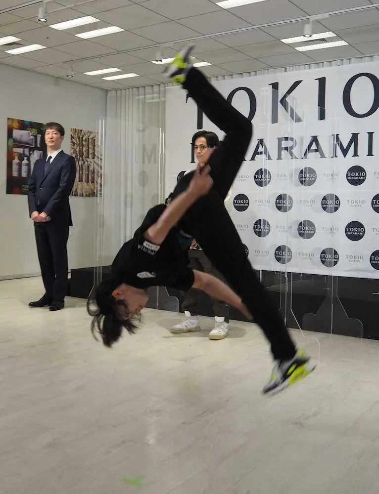 【画像・写真】TOKIOインカラミがパルクールチーム結成！国内トップレベルの男女5選手が所属